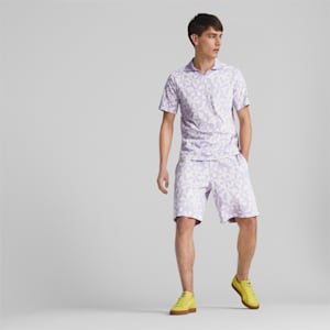 Polo estampado PUMA x BOB ESPONJA para hombre, Vivid Violet